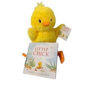 Kohls Cares Little Chick Easter Plush Lovey & Little Chick Book Bunny Rabbit NWT
